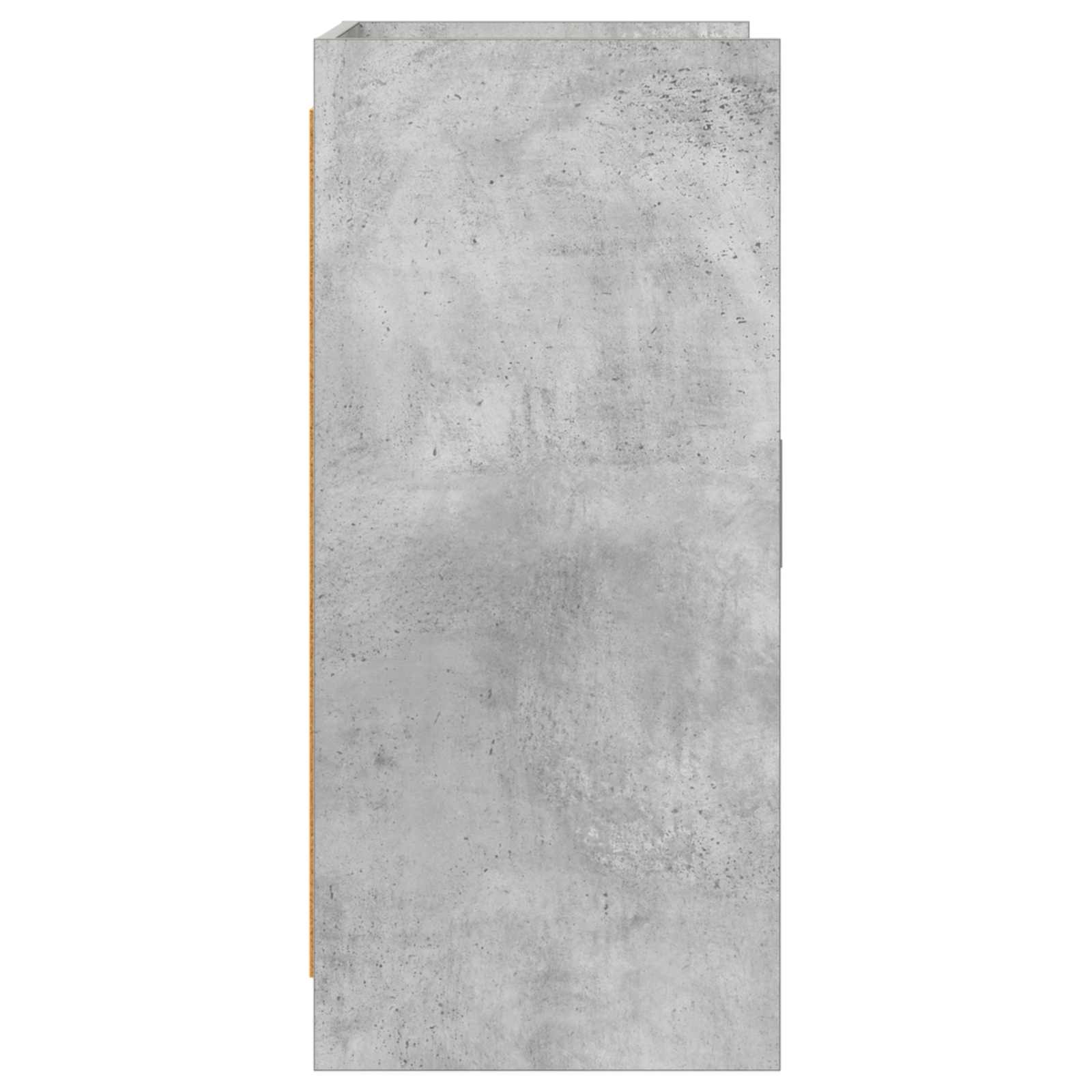 Buffet Gris béton 72 x 36 x 80 cm Bois d'ingénierie