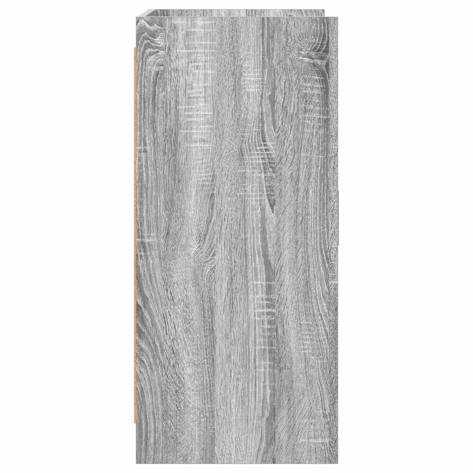Buffet Sonoma gris 72 x 36 x 80 cm Bois d'ingénierie