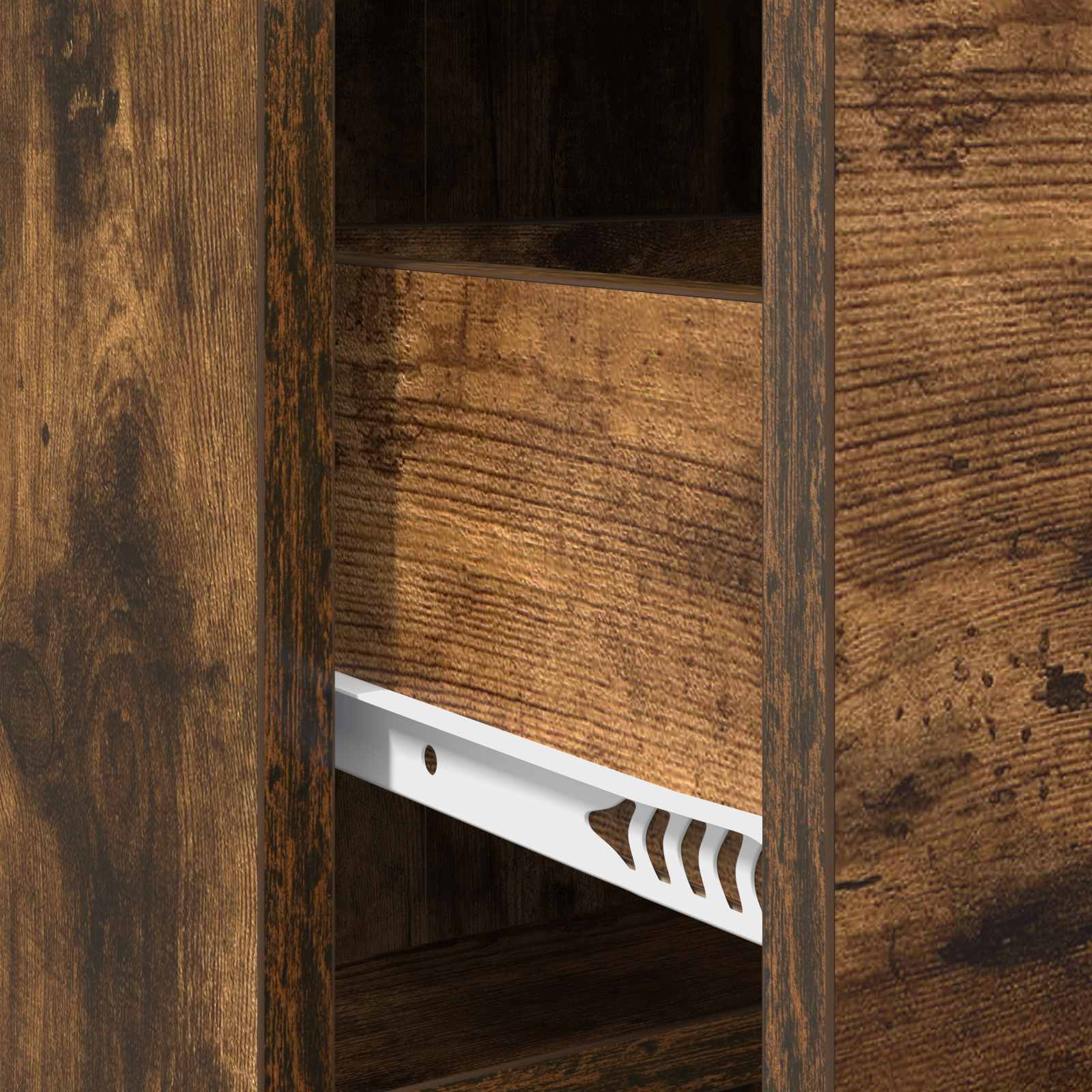 Buffet Chêne fumé 75 x 33 x 80 cm Bois d'ingénierie