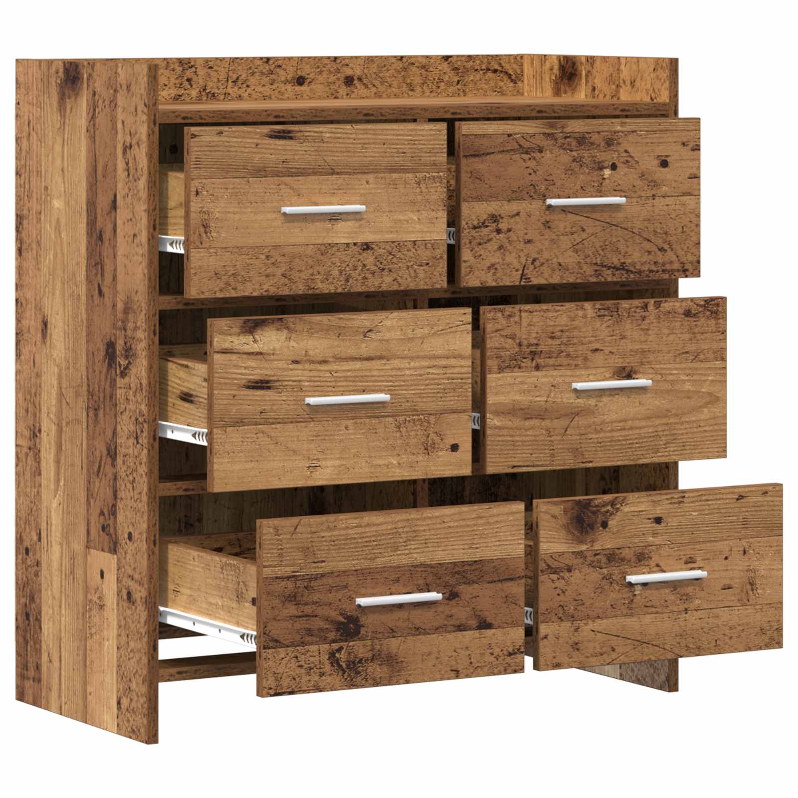 Buffet Bois ancien 75 x 33 x 80 cm Bois d'ingénierie