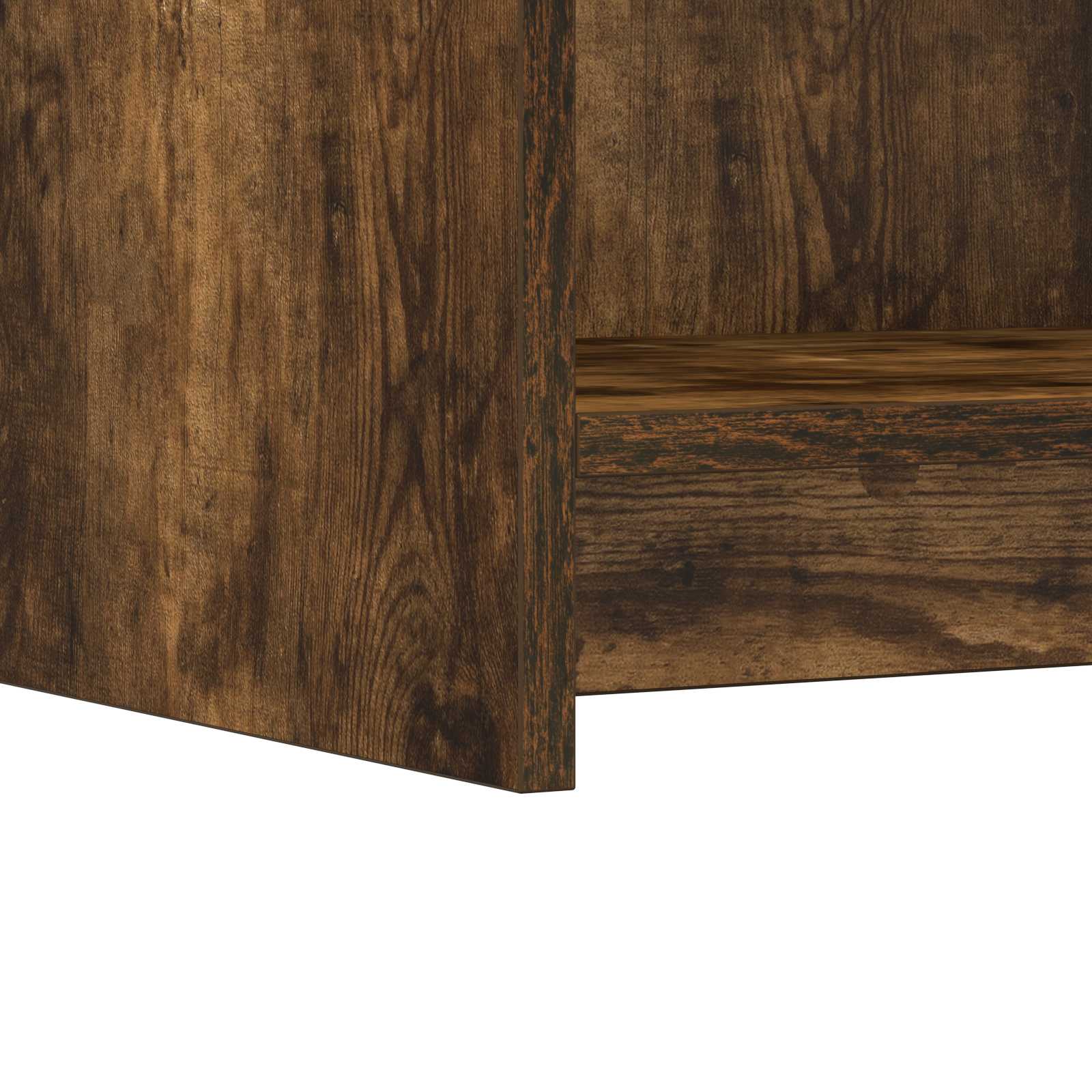 Buffet Chêne fumé 75 x 36 x 80 cm Bois d'ingénierie
