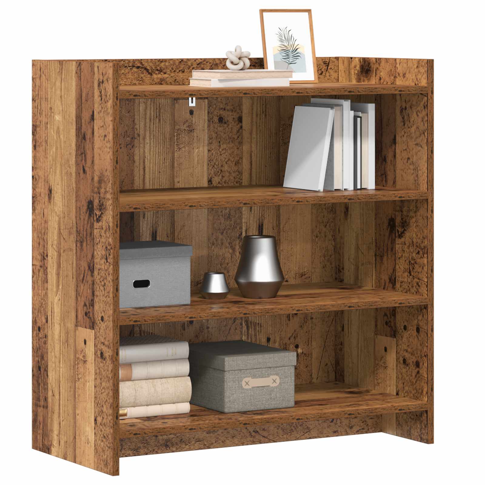 Buffet Bois ancien 75 x 36 x 80 cm Bois d'ingénierie