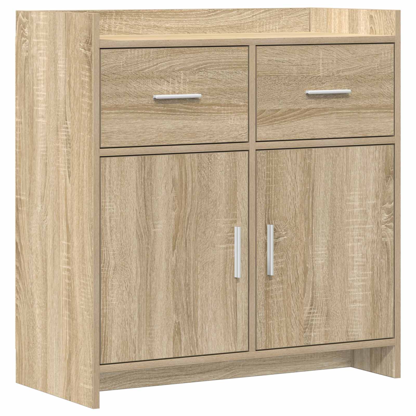 Buffet Chêne Sonoma 75 x 36 x 80 cm Bois d'ingénierie