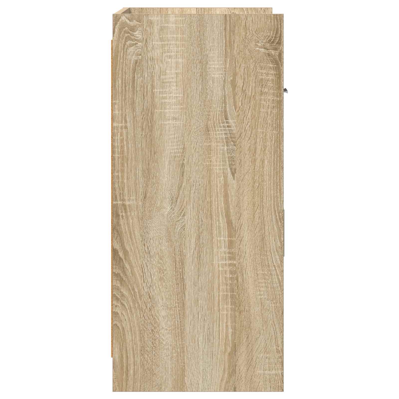 Buffet Chêne Sonoma 75 x 36 x 80 cm Bois d'ingénierie