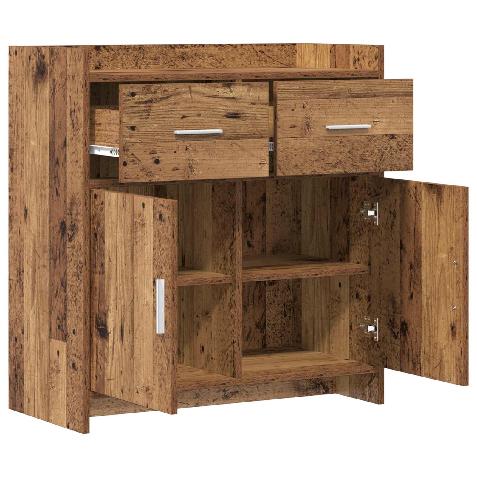 Buffet Bois ancien 75 x 36 x 80 cm Bois d'ingénierie