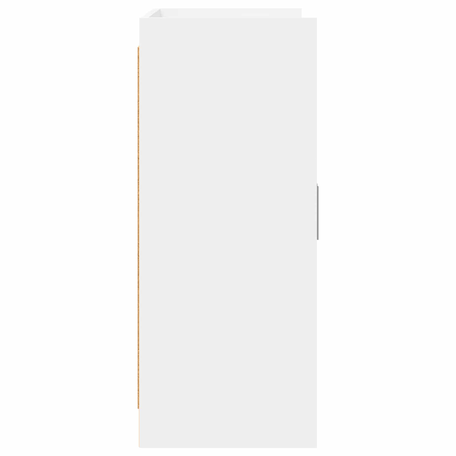 Buffet Blanc 98,5 x 33 x 80 cm Bois d'ingénierie
