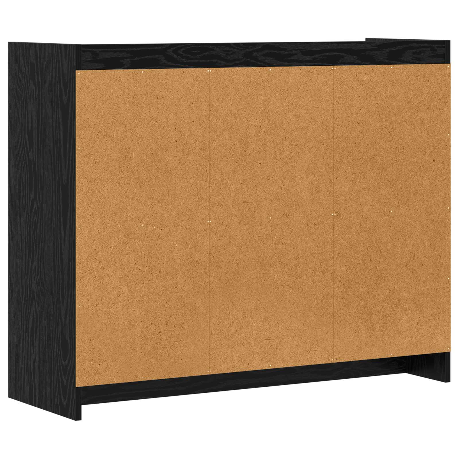 Buffet Chêne noir 98,5 x 33 x 80 cm Bois d'ingénierie