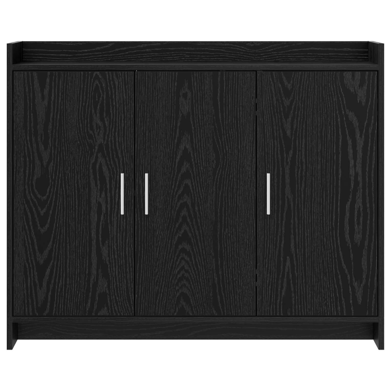 Buffet Chêne noir 98,5 x 33 x 80 cm Bois d'ingénierie