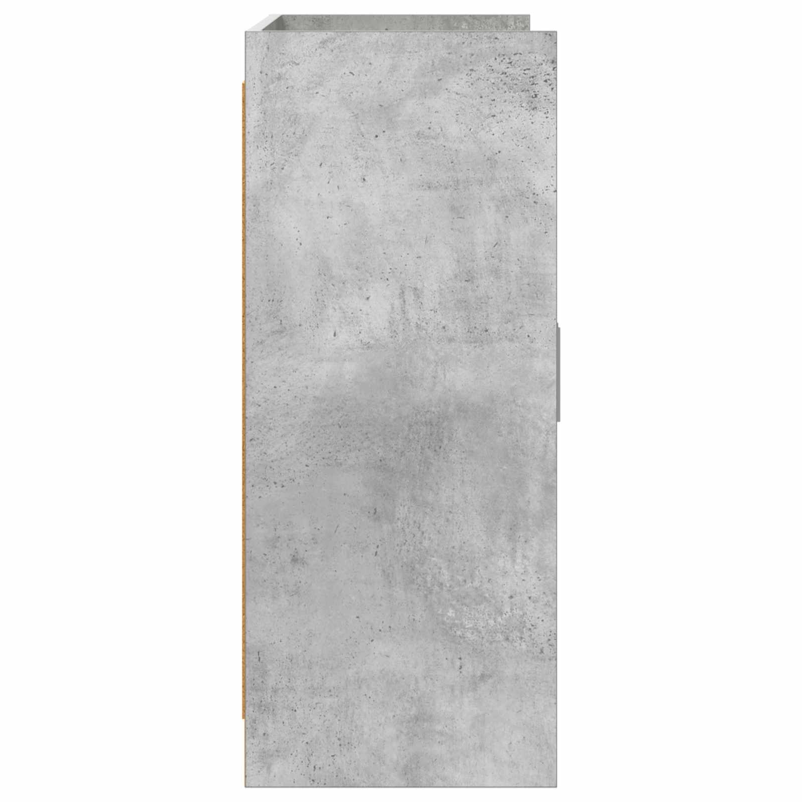 Buffet Gris béton 98,5 x 33 x 80 cm Bois d'ingénierie