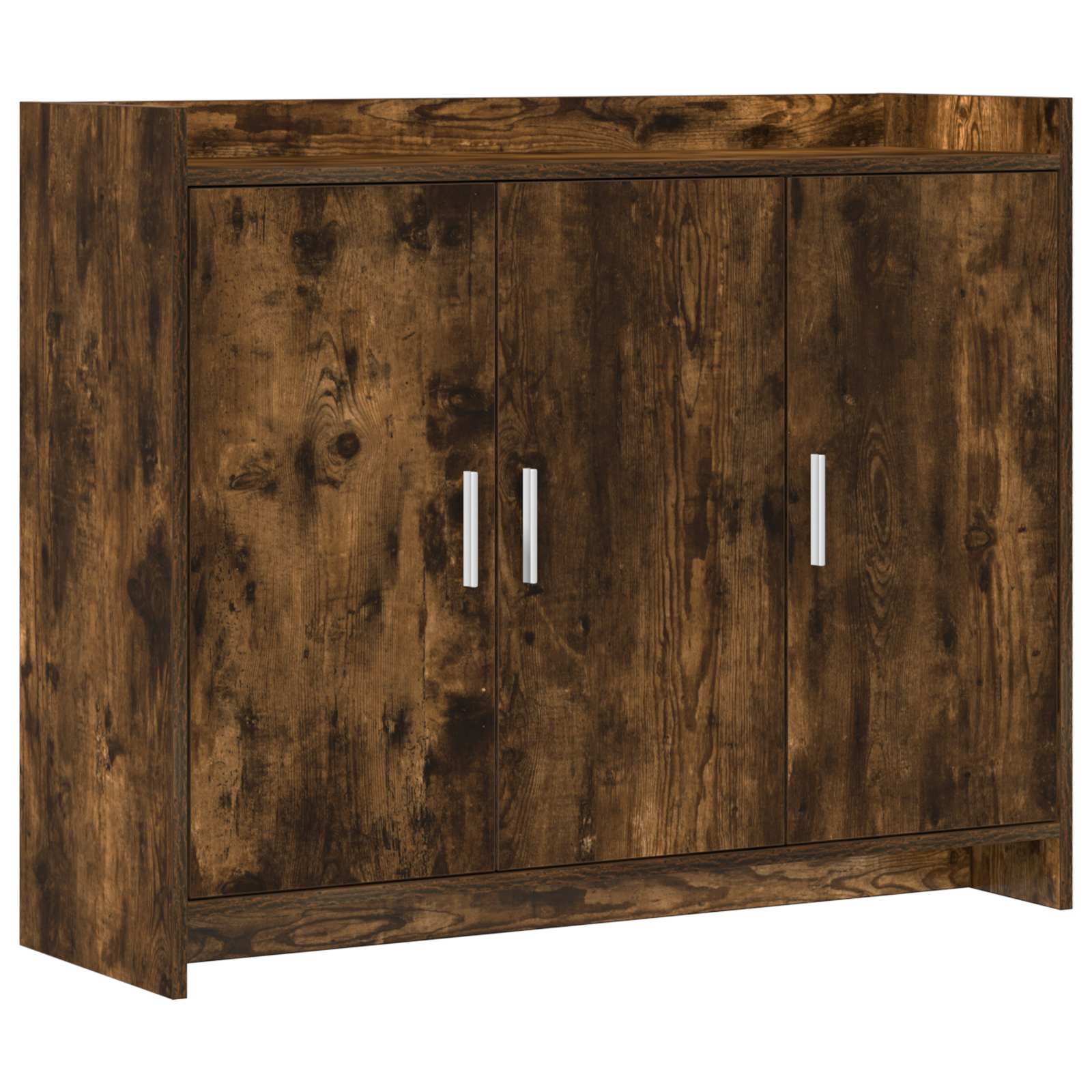 Buffet Chêne fumé 98,5 x 33 x 80 cm Bois d'ingénierie
