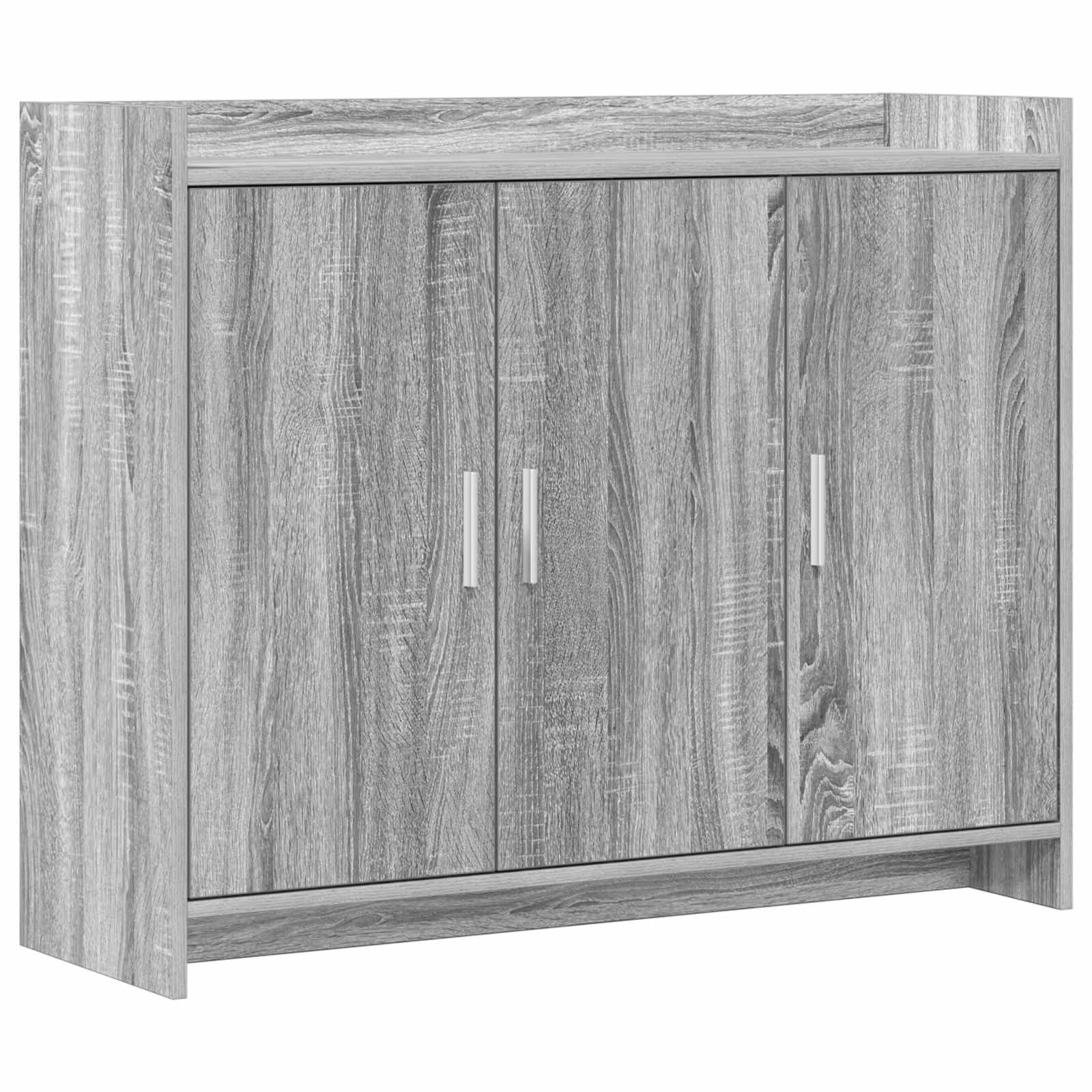Buffet Sonoma gris 98,5 x 33 x 80 cm Bois d'ingénierie