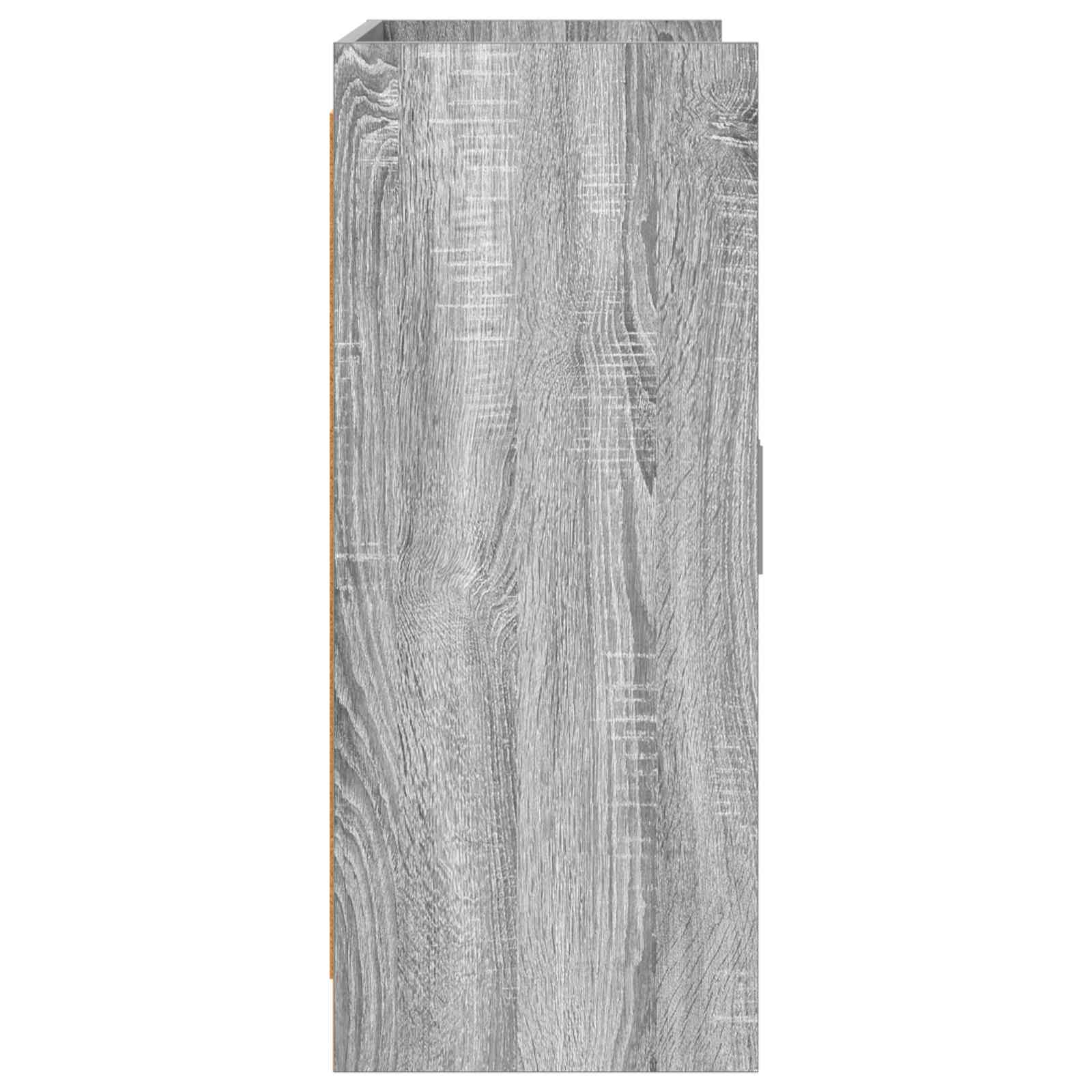 Buffet Sonoma gris 98,5 x 33 x 80 cm Bois d'ingénierie