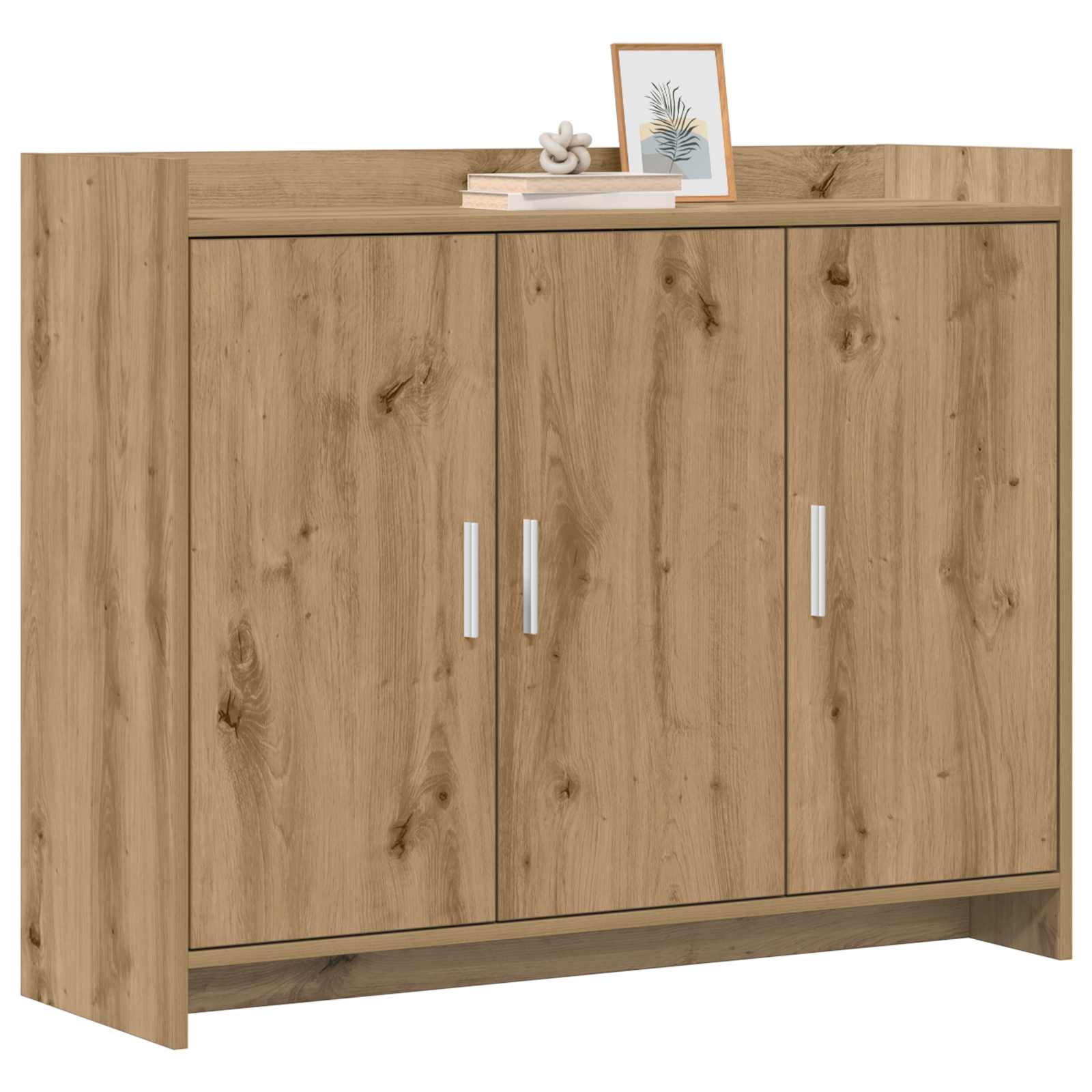 Buffet Chêne artisanal 98,5 x 33 x 80 cm Bois d'ingénierie