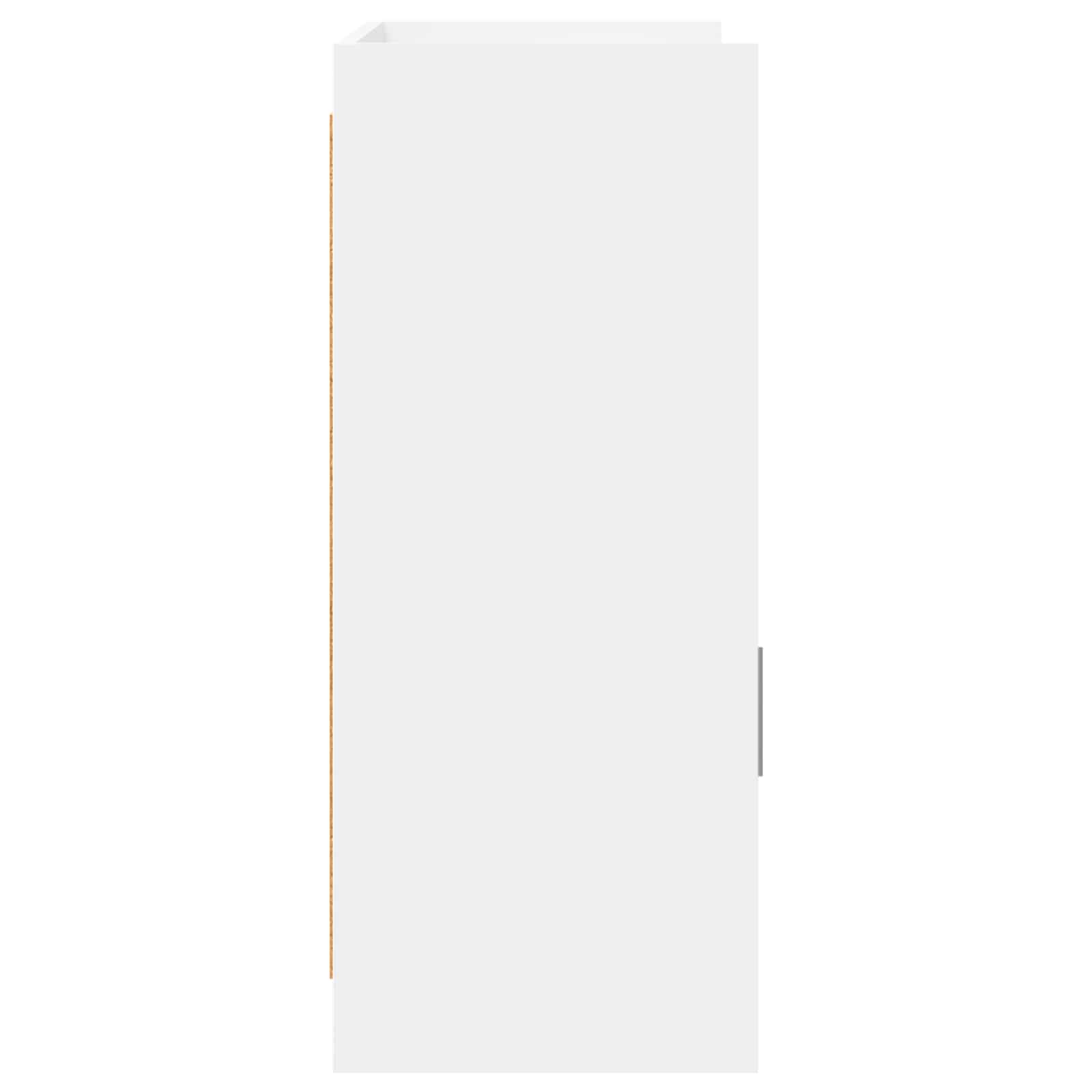 Buffet Blanc 98,5 x 33 x 80 cm Bois d'ingénierie