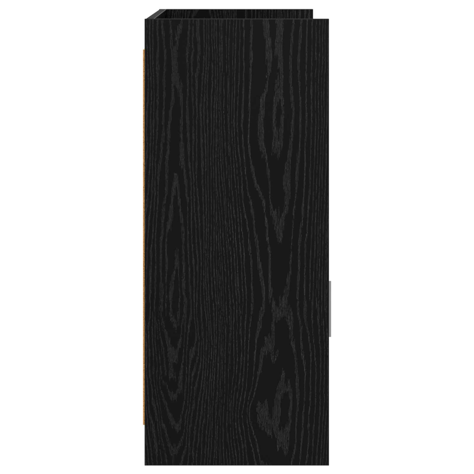 Buffet Chêne noir 98,5 x 33 x 80 cm Bois d'ingénierie