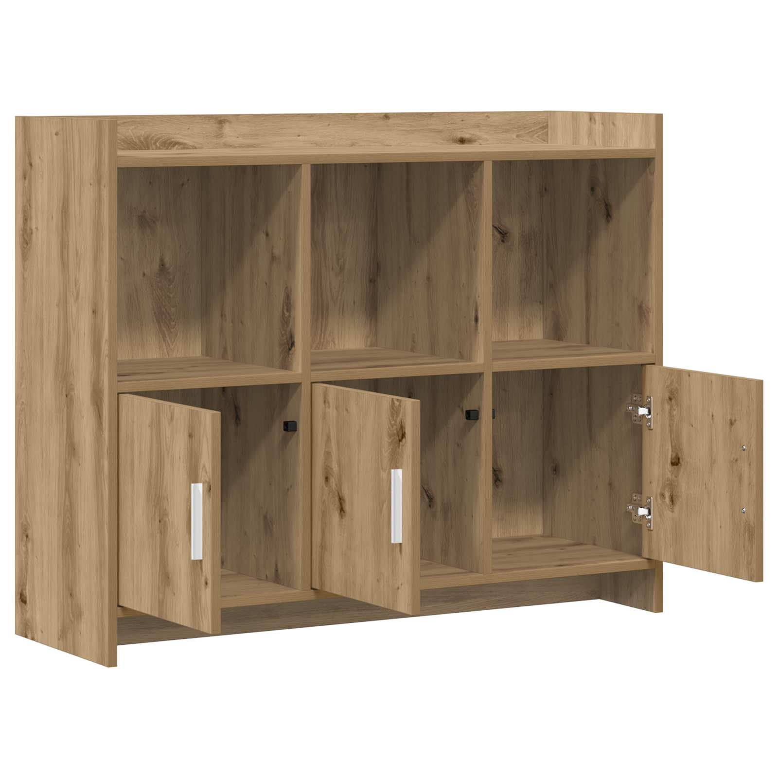 Buffet Chêne artisanal 98,5 x 33 x 80 cm Bois d'ingénierie