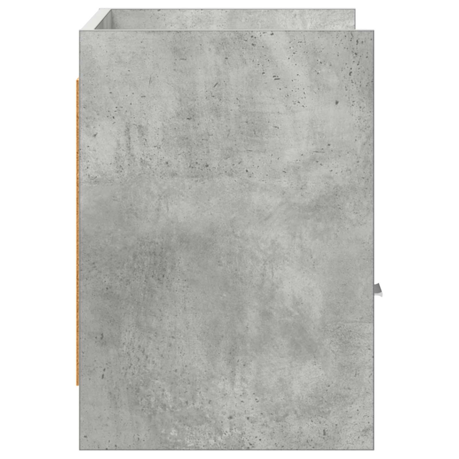 Meuble TV 71,5 x 33 x 47 cm Gris béton Bois d'ingénierie - XIOS