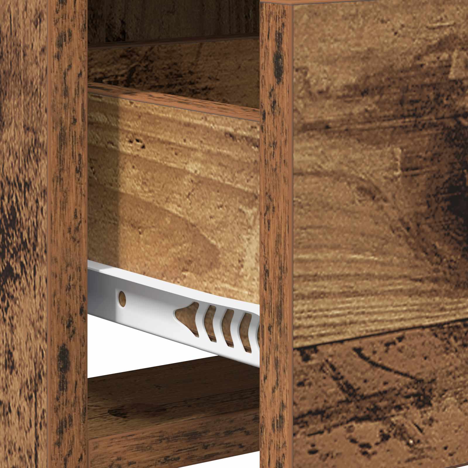 Meuble TV 71,5 x 33 x 47 cm Bois ancien Bois d'ingénierie - XIOS