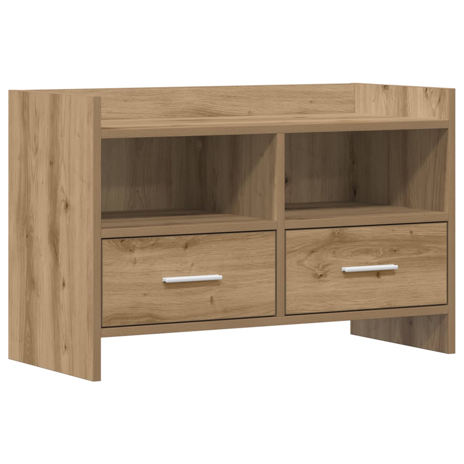 Meuble TV 71,5 x 33 x 47 cm Chêne artisanal Bois d'ingénierie - XIOS