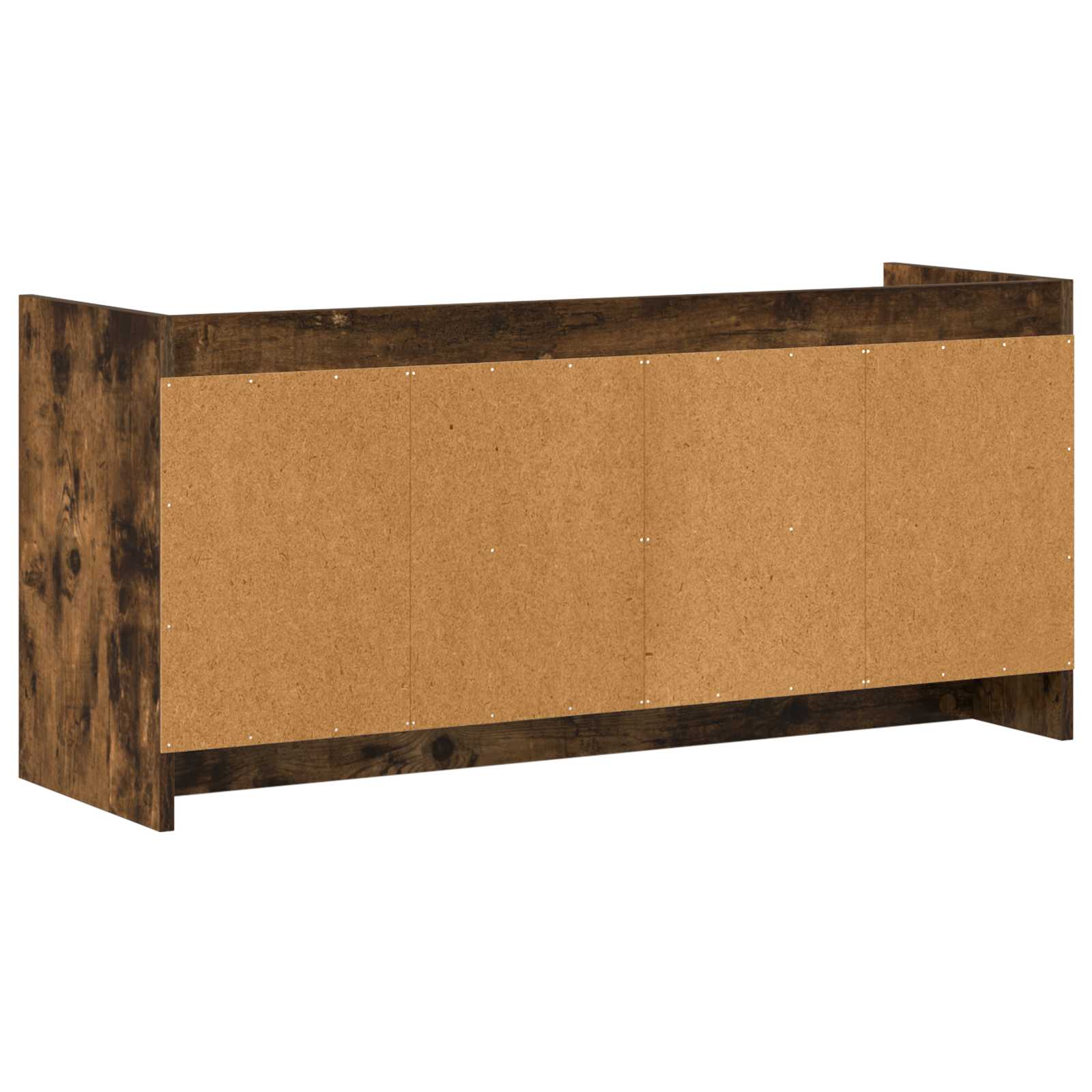 Meuble TV 102 x 33 x 47 cm Chêne fumé Bois d'ingénierie