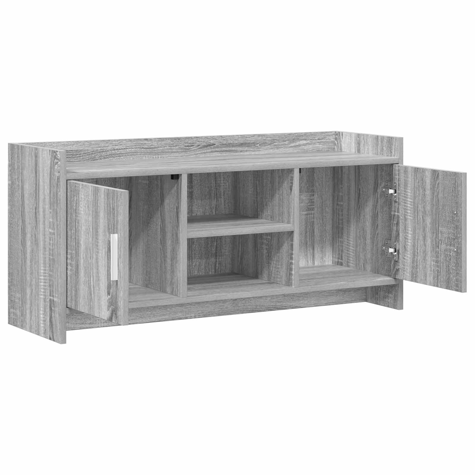 Meuble TV 102 x 33 x 47 cm Sonoma gris Bois d'ingénierie