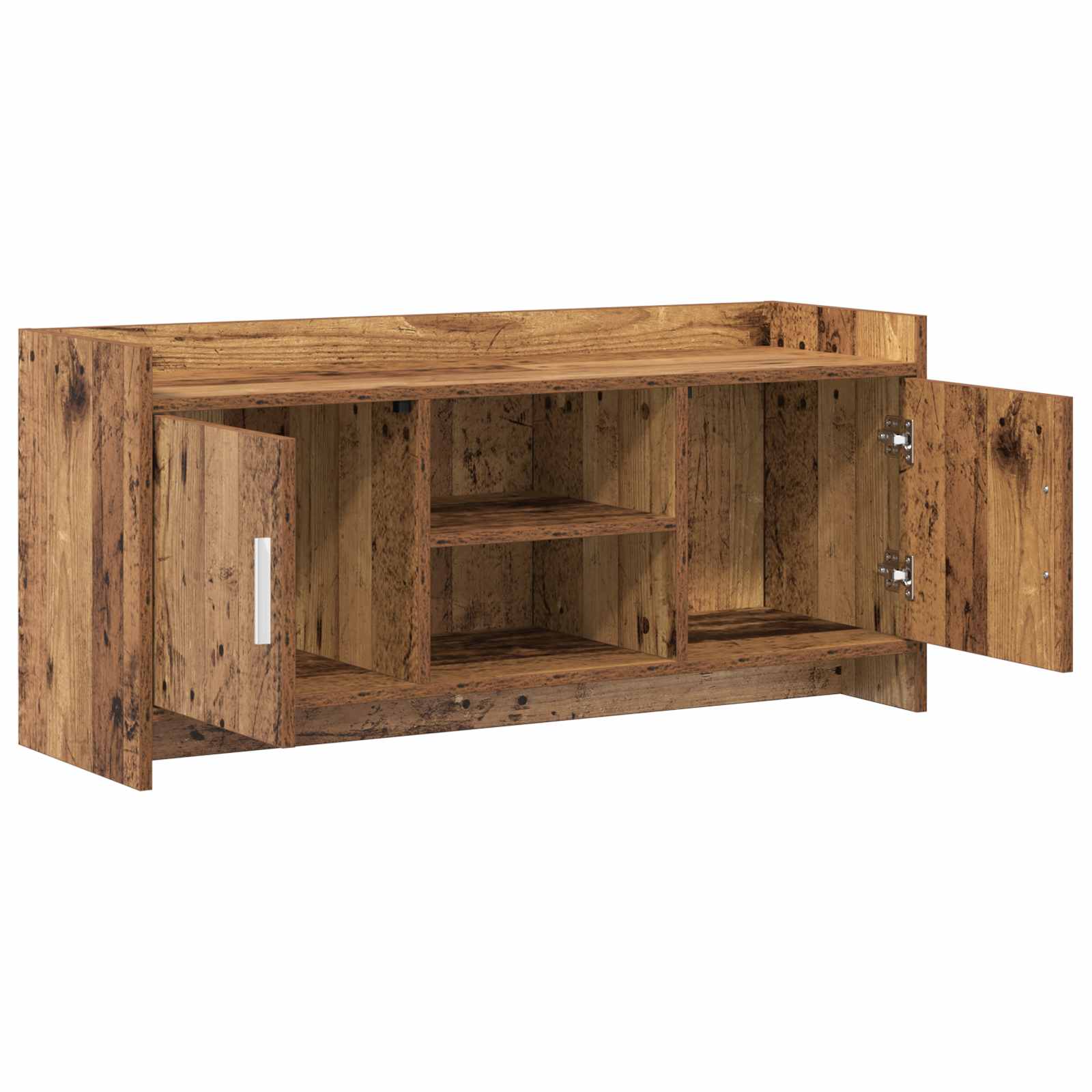 Meuble TV 102 x 33 x 47 cm Bois ancien Bois d'ingénierie