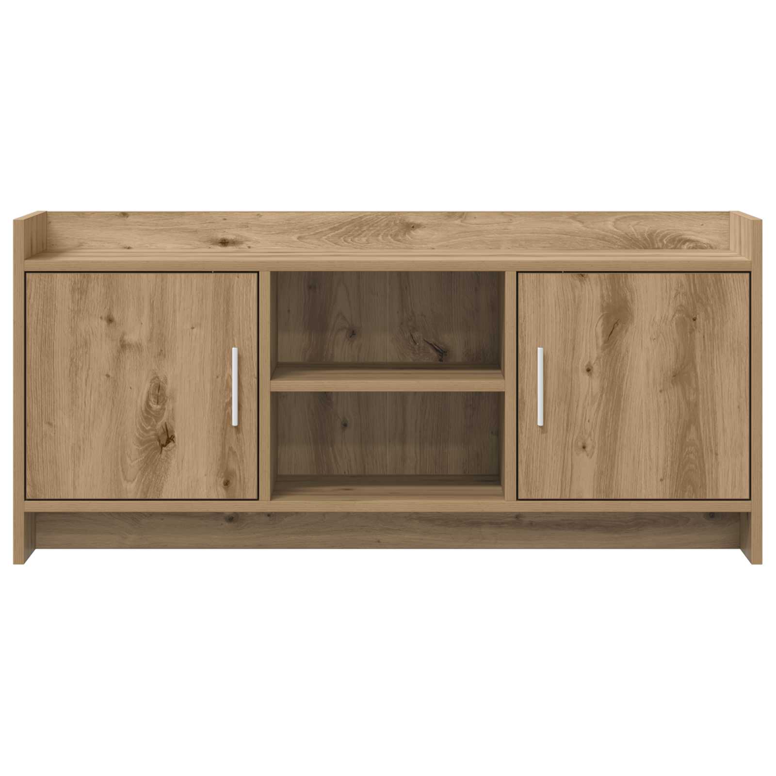 Meuble TV 102 x 33 x 47 cm Chêne artisanal Bois d'ingénierie