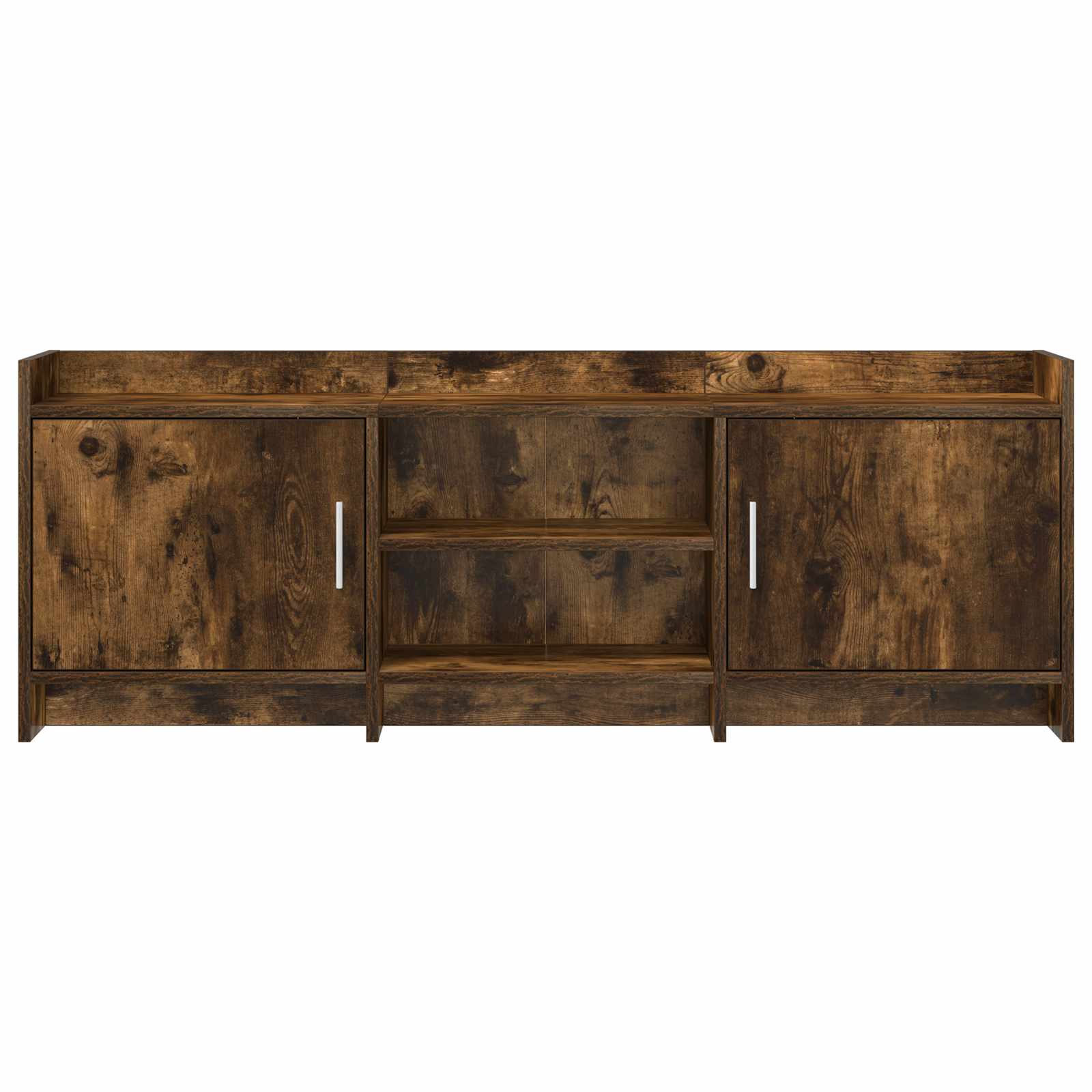 Meuble TV 130 x 33 x 47 cm Chêne fumé Bois d'ingénierie