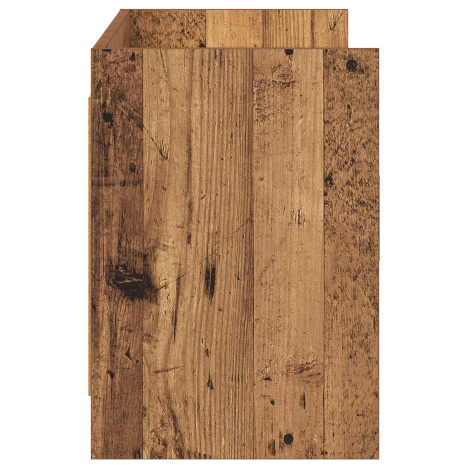 Meuble TV 130 x 33 x 47 cm Bois ancien Bois d'ingénierie