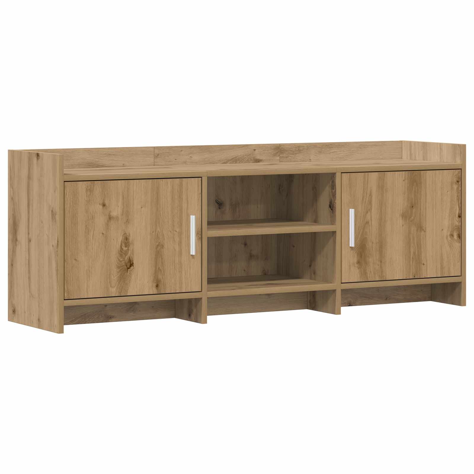 Meuble TV 130 x 33 x 47 cm Chêne artisanal Bois d'ingénierie