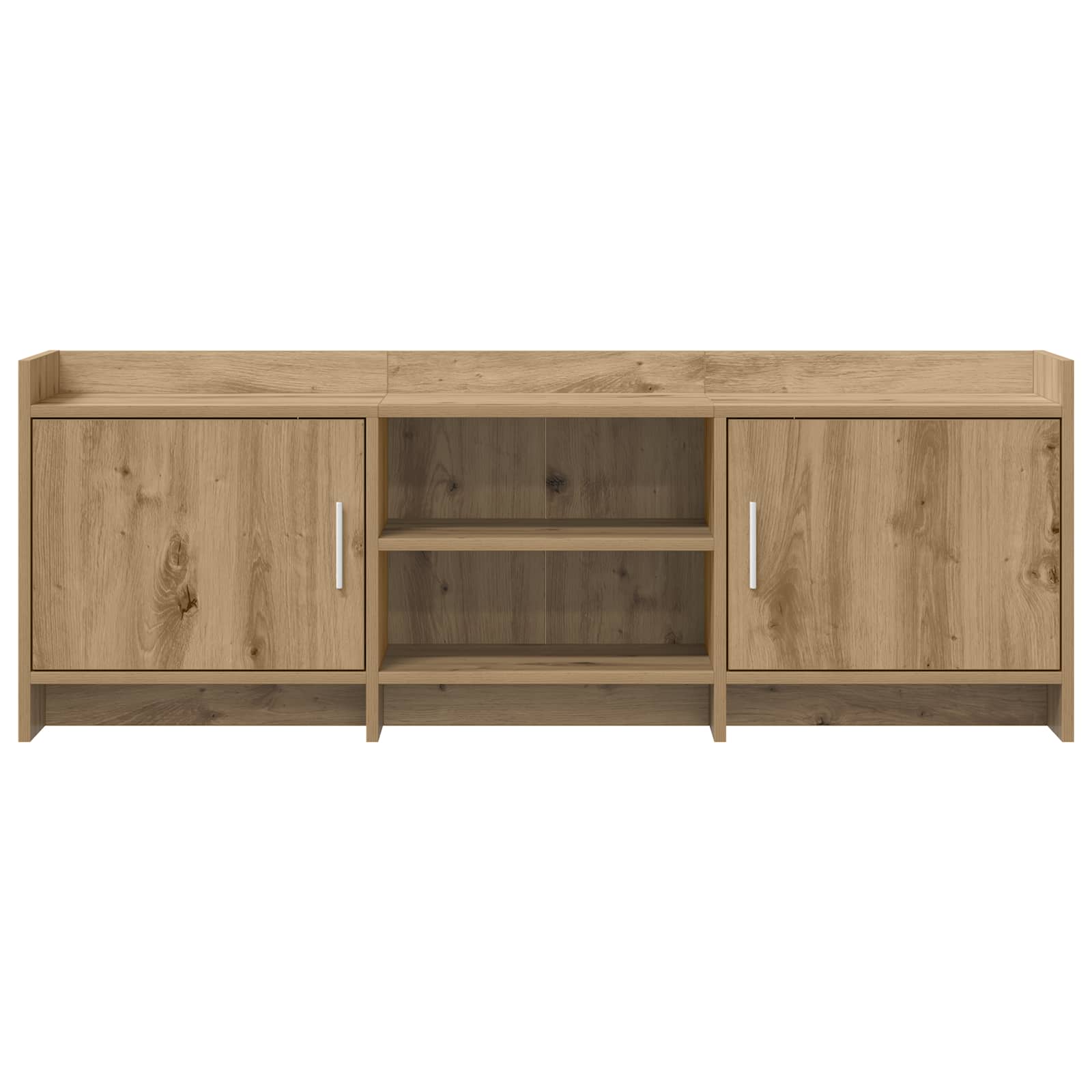 Meuble TV 130 x 33 x 47 cm Chêne artisanal Bois d'ingénierie