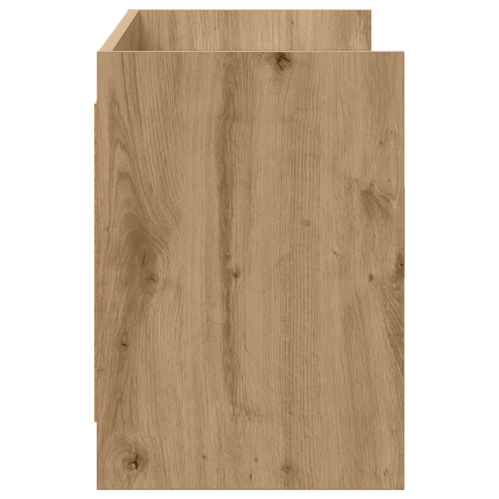 Meuble TV 130 x 33 x 47 cm Chêne artisanal Bois d'ingénierie