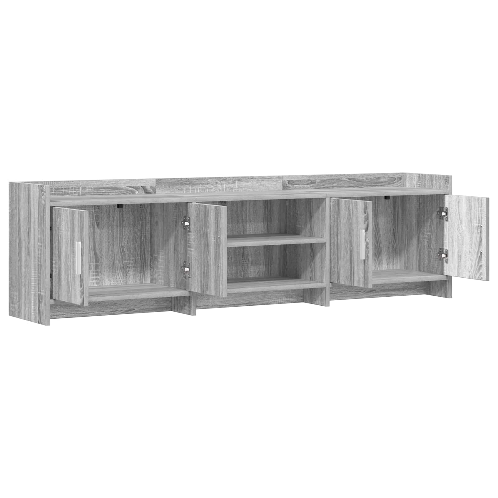 Meuble TV 168 x 33 x 47 cm Sonoma gris Bois d'ingénierie