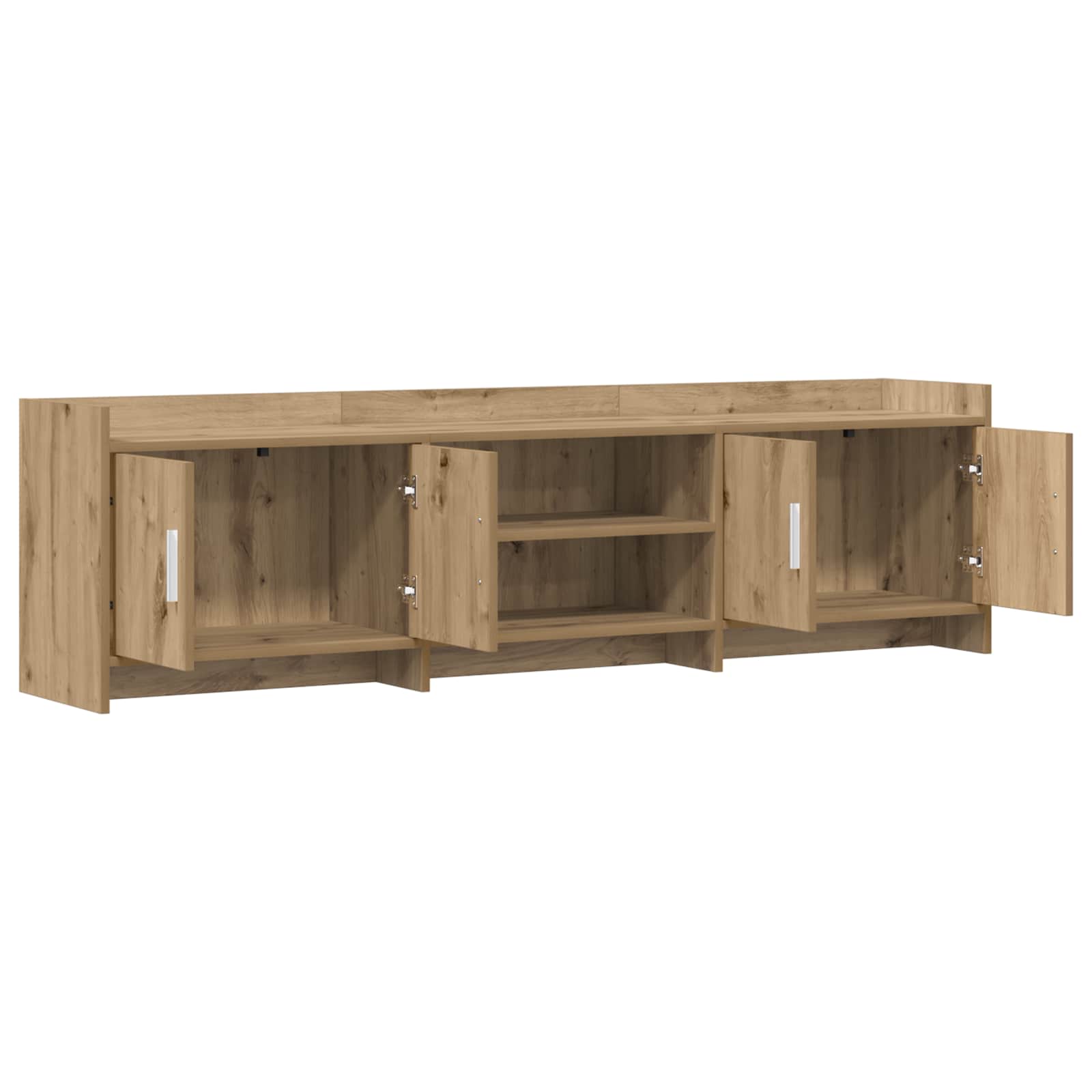 Meuble TV 168 x 33 x 47 cm Chêne artisanal Bois d'ingénierie