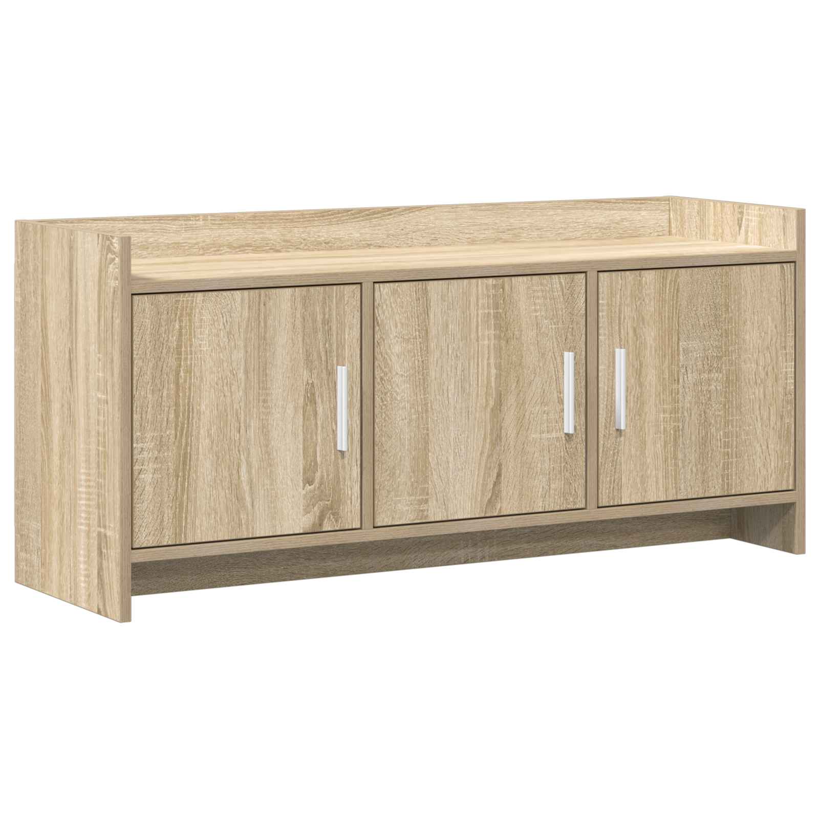 Meuble TV 102 x 33 x 47 cm Chêne Sonoma Bois d'ingénierie