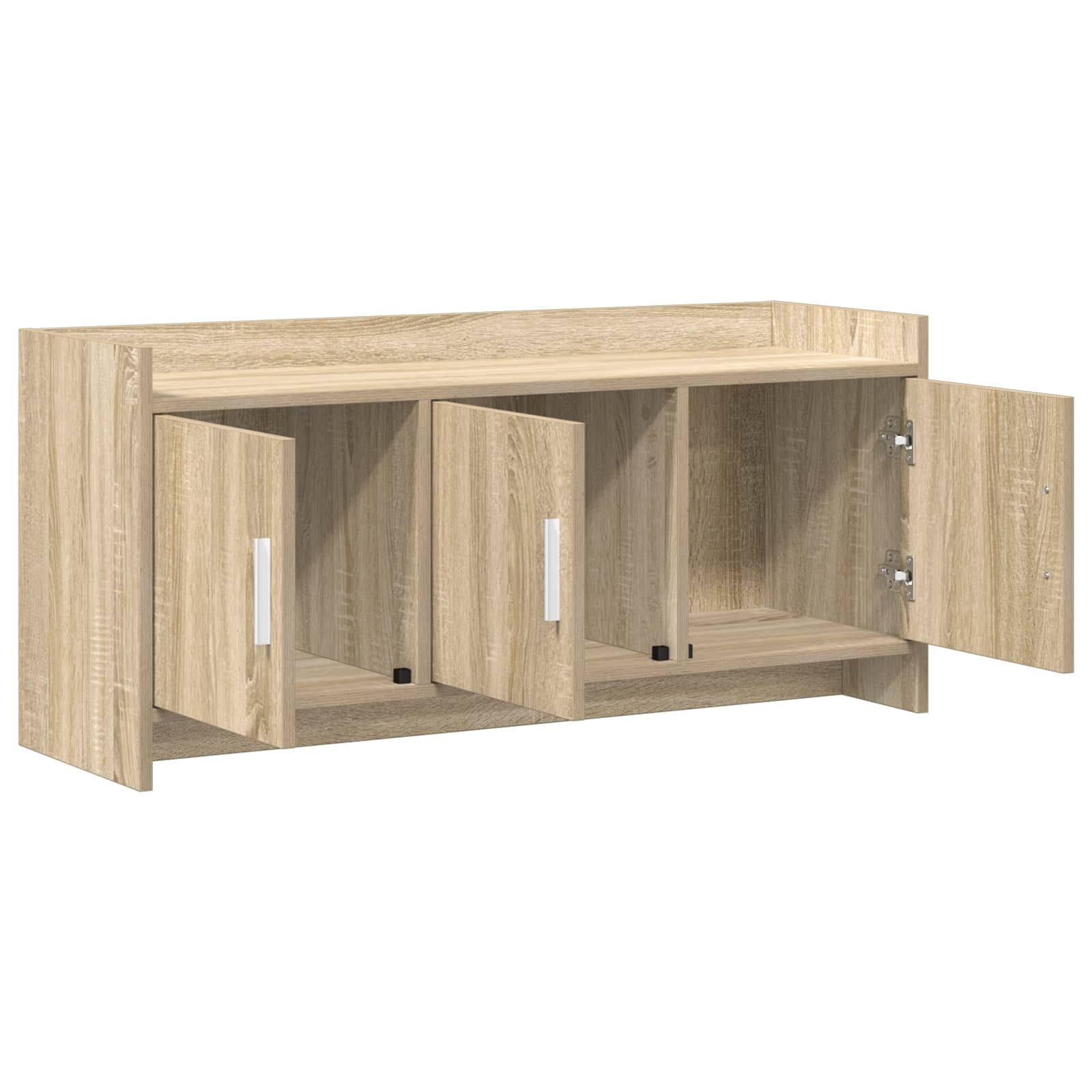 Meuble TV 102 x 33 x 47 cm Chêne Sonoma Bois d'ingénierie