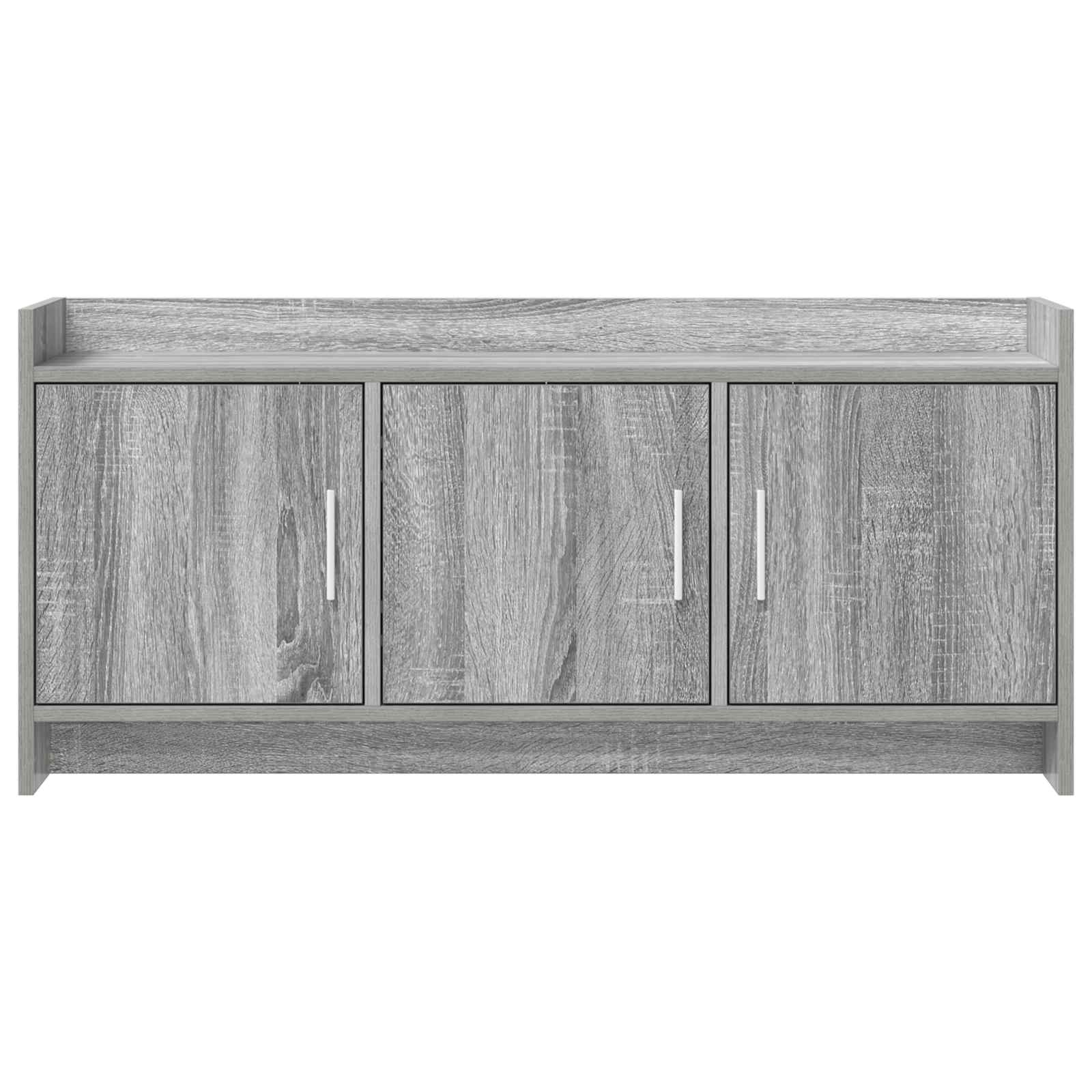 Meuble TV 102 x 33 x 47 cm Sonoma gris Bois d'ingénierie