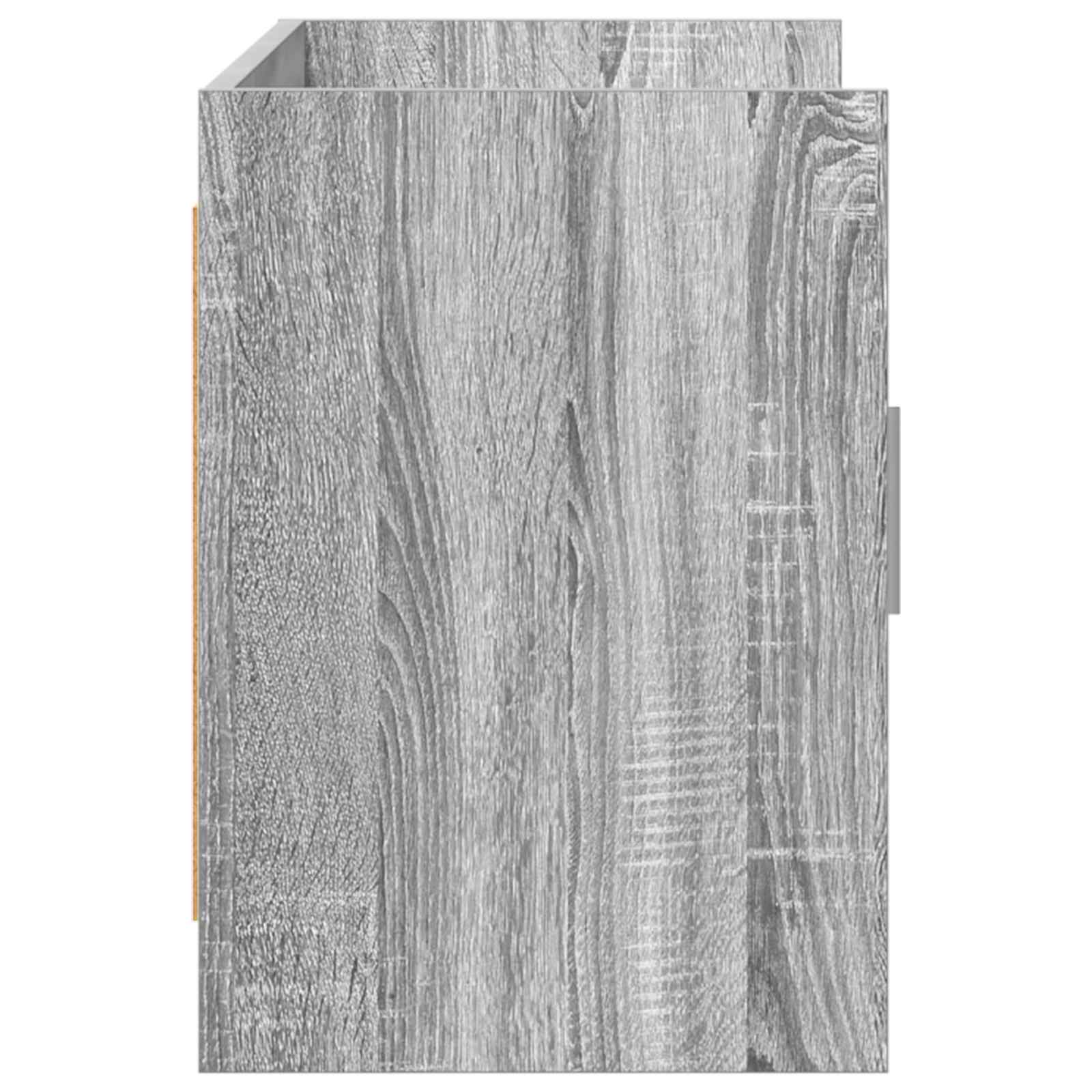 Meuble TV 102 x 33 x 47 cm Sonoma gris Bois d'ingénierie