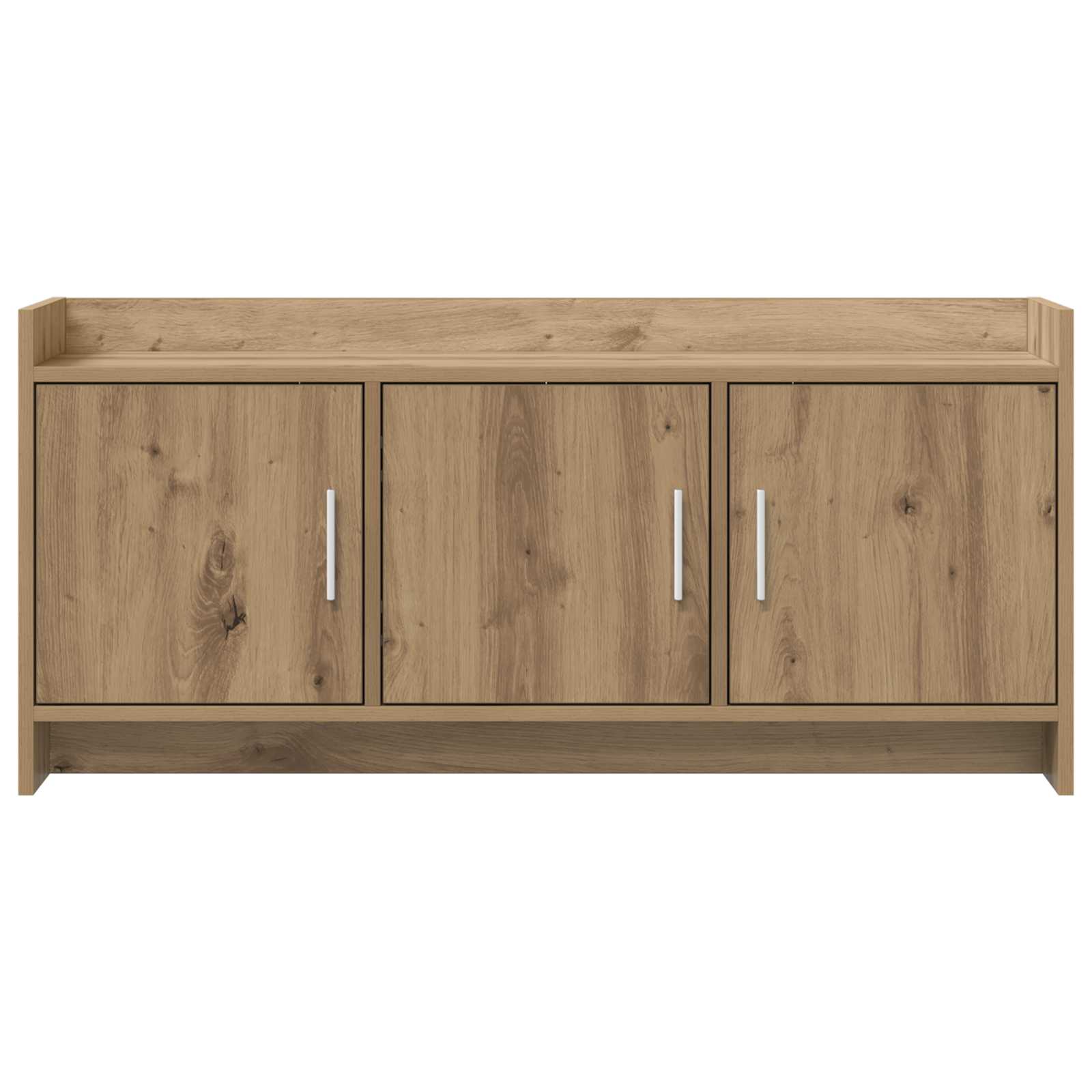 Meuble TV 102 x 33 x 47 cm Chêne artisanal Bois d'ingénierie