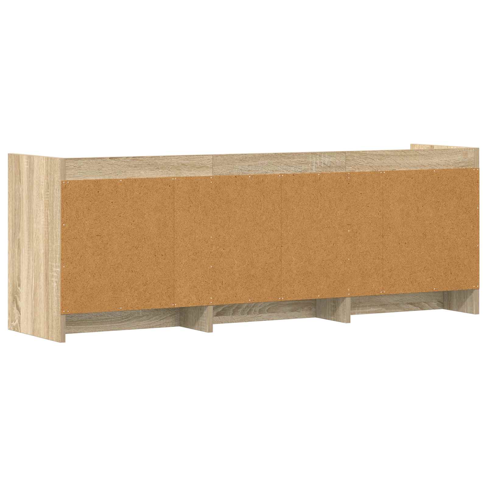 Meuble TV 130 x 33 x 47 cm Chêne Sonoma Bois d'ingénierie