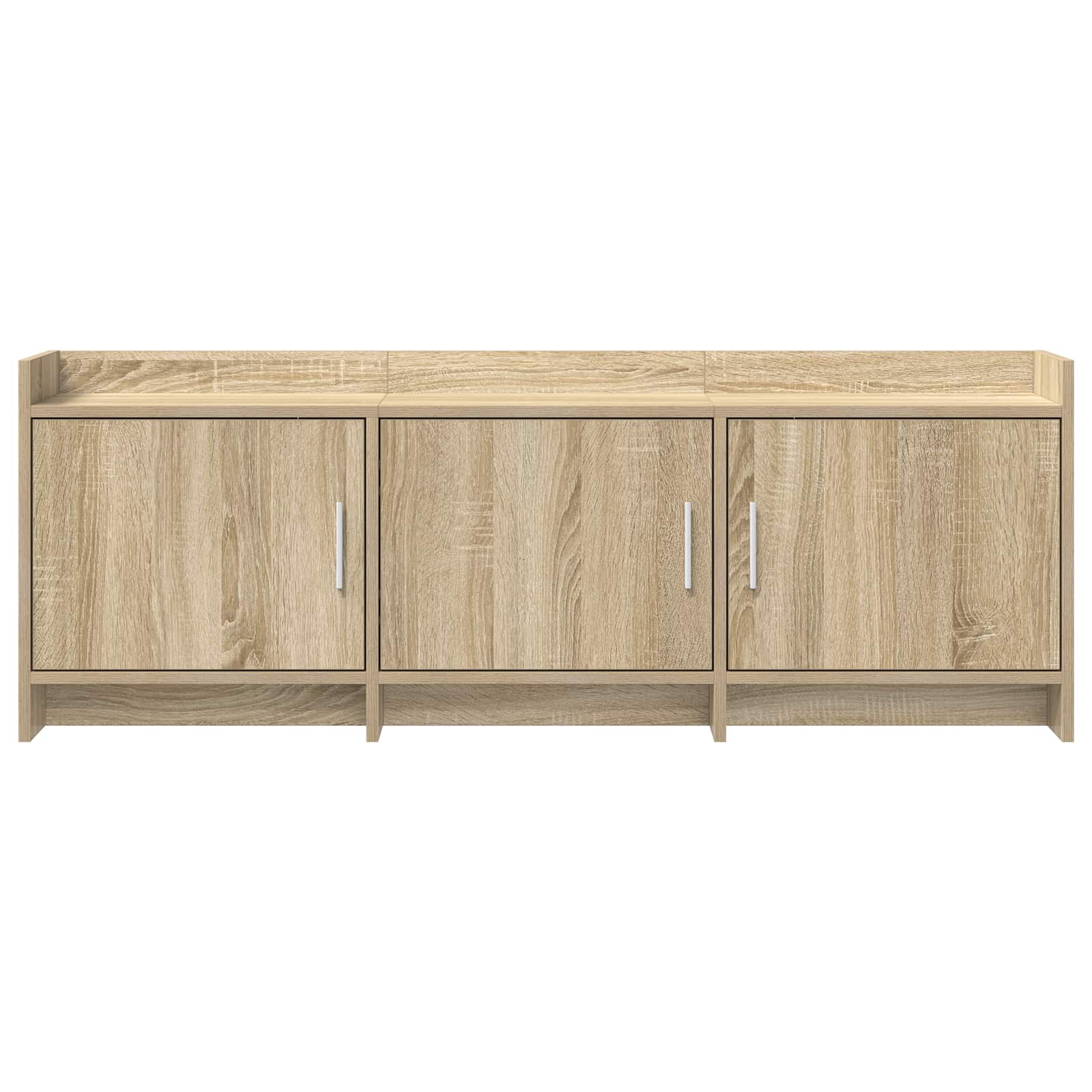 Meuble TV 130 x 33 x 47 cm Chêne Sonoma Bois d'ingénierie