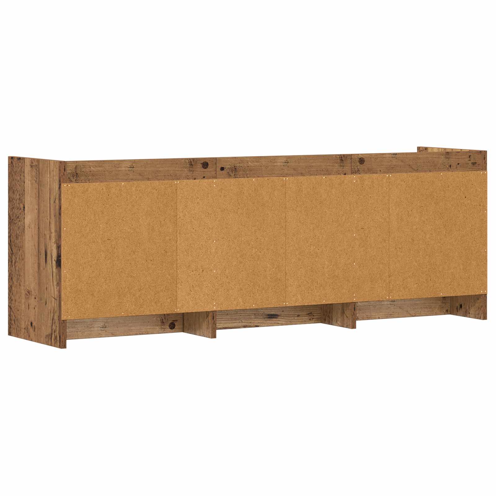 Meuble TV 130 x 33 x 47 cm Bois ancien Bois d'ingénierie
