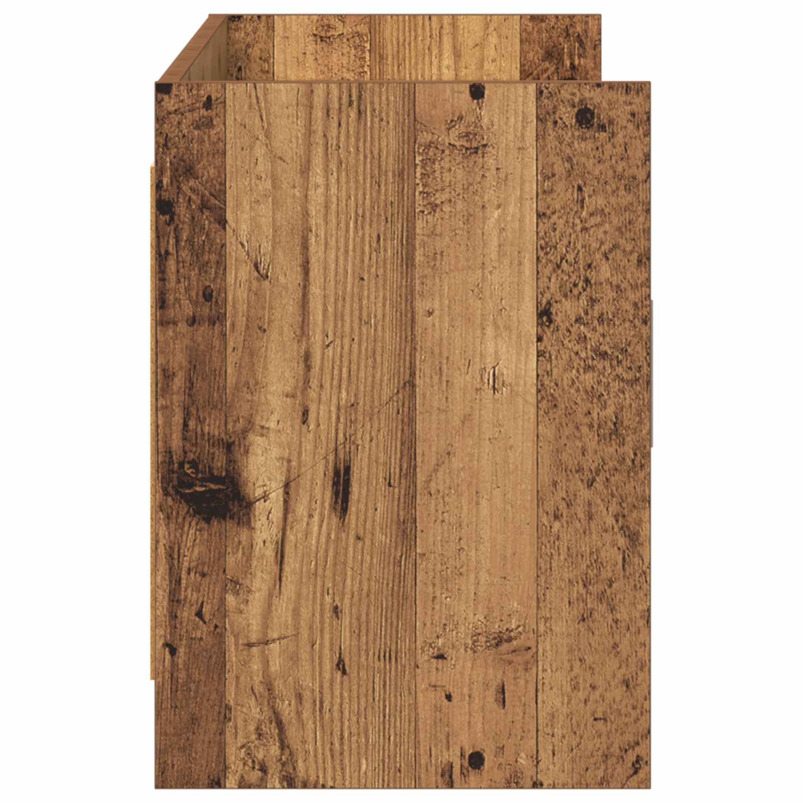 Meuble TV 130 x 33 x 47 cm Bois ancien Bois d'ingénierie