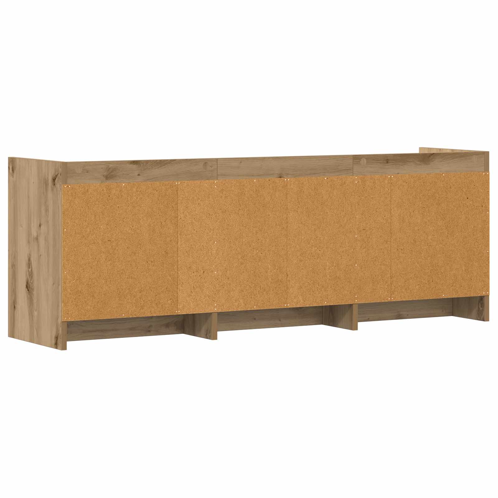 Meuble TV 130 x 33 x 47 cm Chêne artisanal Bois d'ingénierie