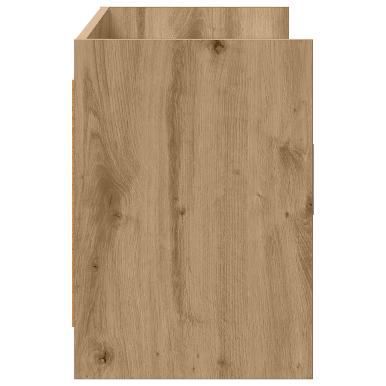 Meuble TV 130 x 33 x 47 cm Chêne artisanal Bois d'ingénierie