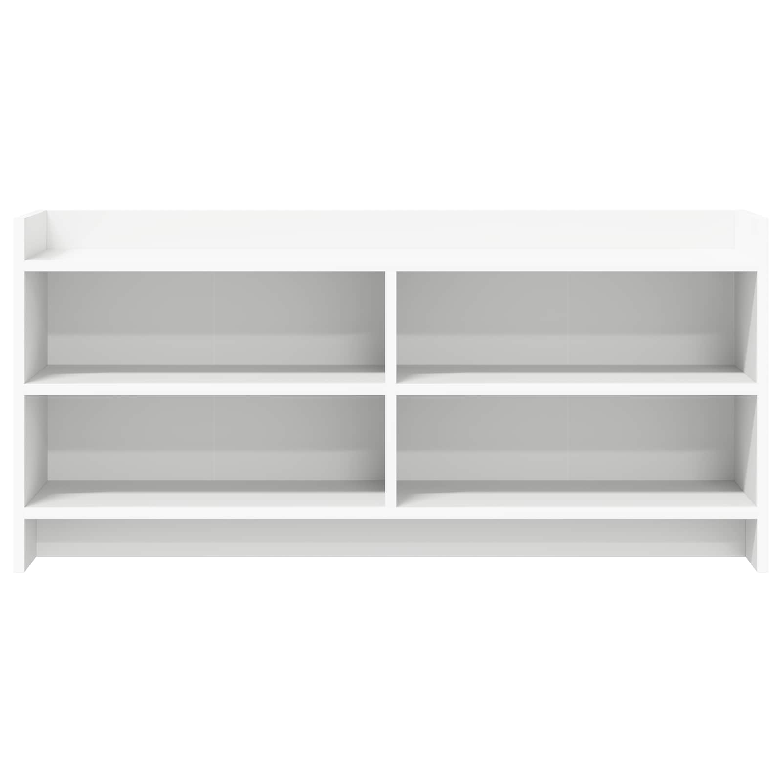Meuble TV 100 x 33 x 47 cm Blanc Bois d'ingénierie