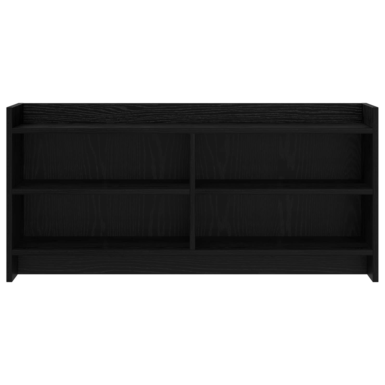 Meuble TV 100 x 33 x 47 cm Chêne noir Bois d'ingénierie