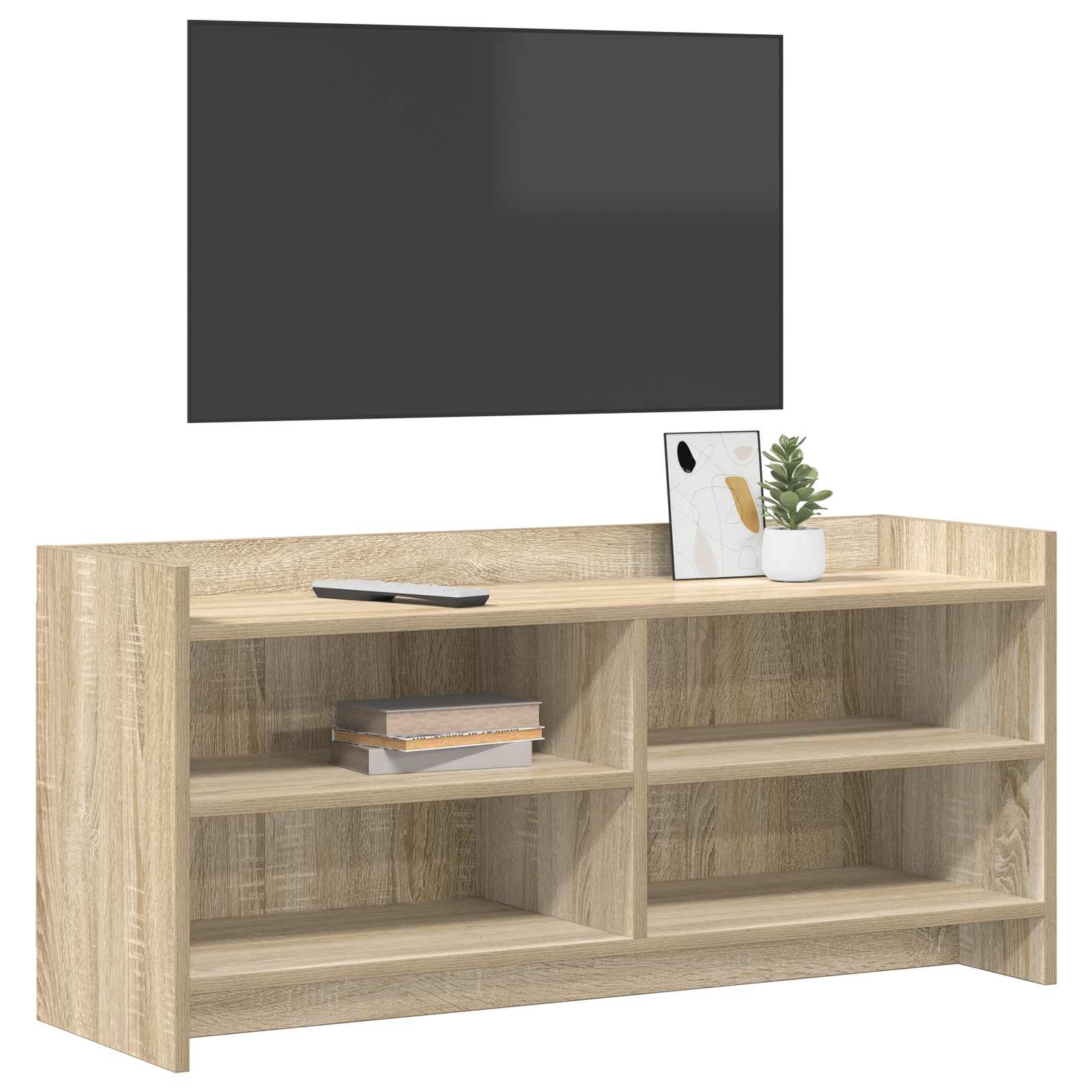 Meuble TV 100 x 33 x 47 cm Chêne Sonoma Bois d'ingénierie