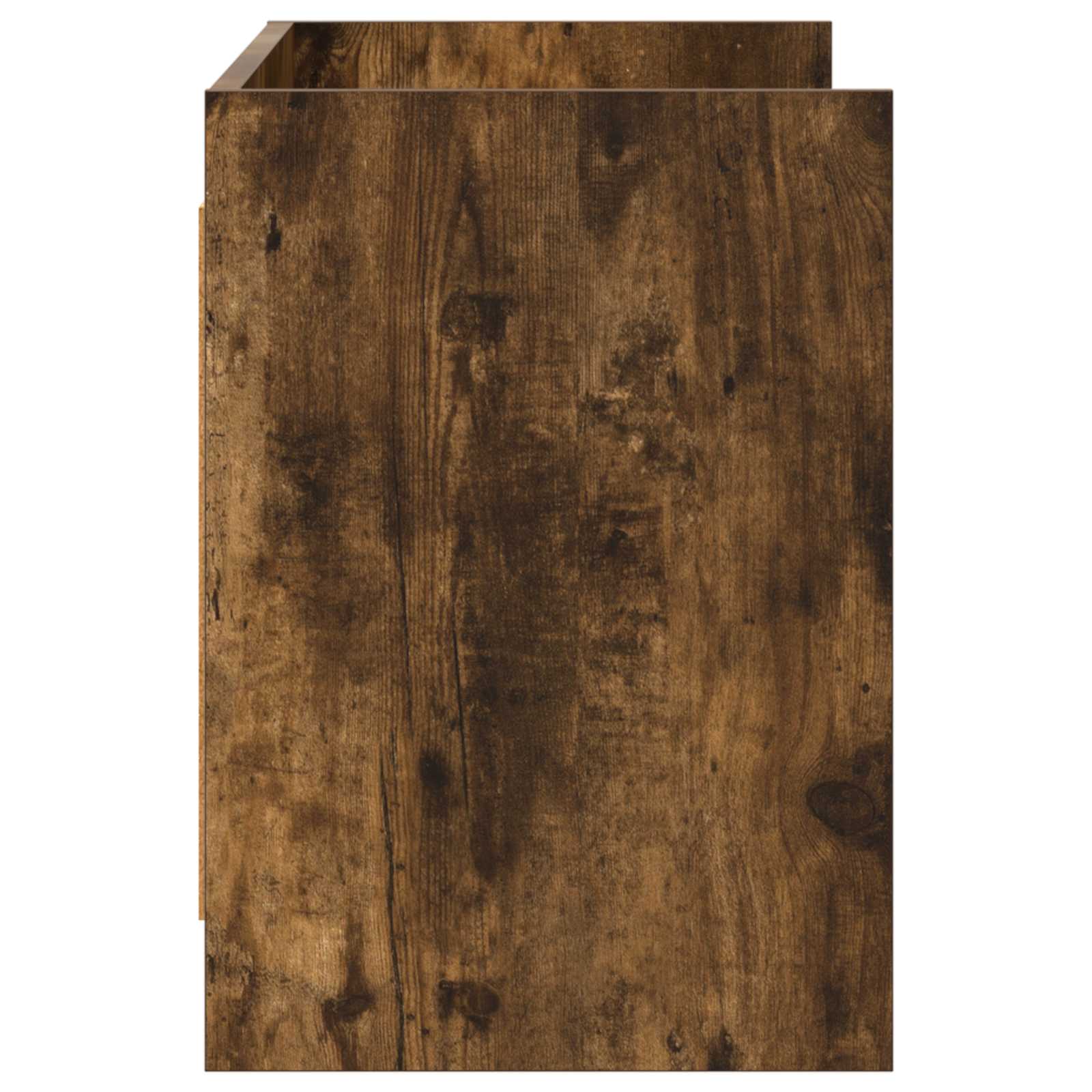 Meuble TV 100 x 33 x 47 cm Chêne fumé Bois d'ingénierie