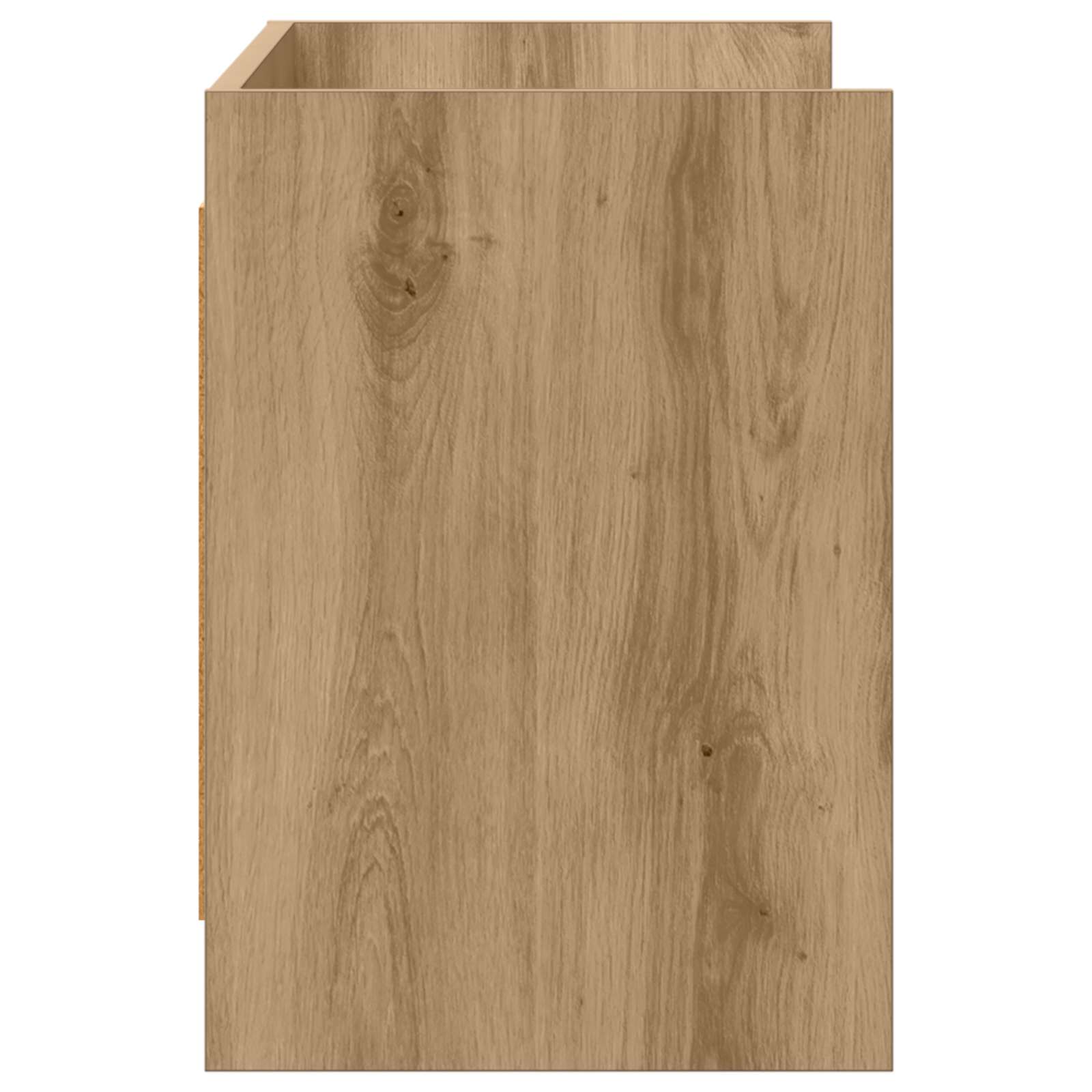Meuble TV 100 x 33 x 47 cm Chêne artisanal Bois d'ingénierie